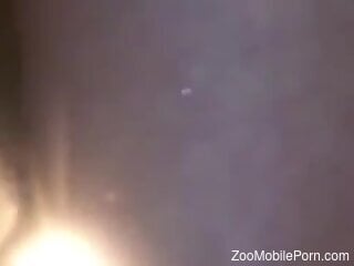 Zealous fucking with a horny person that cums
